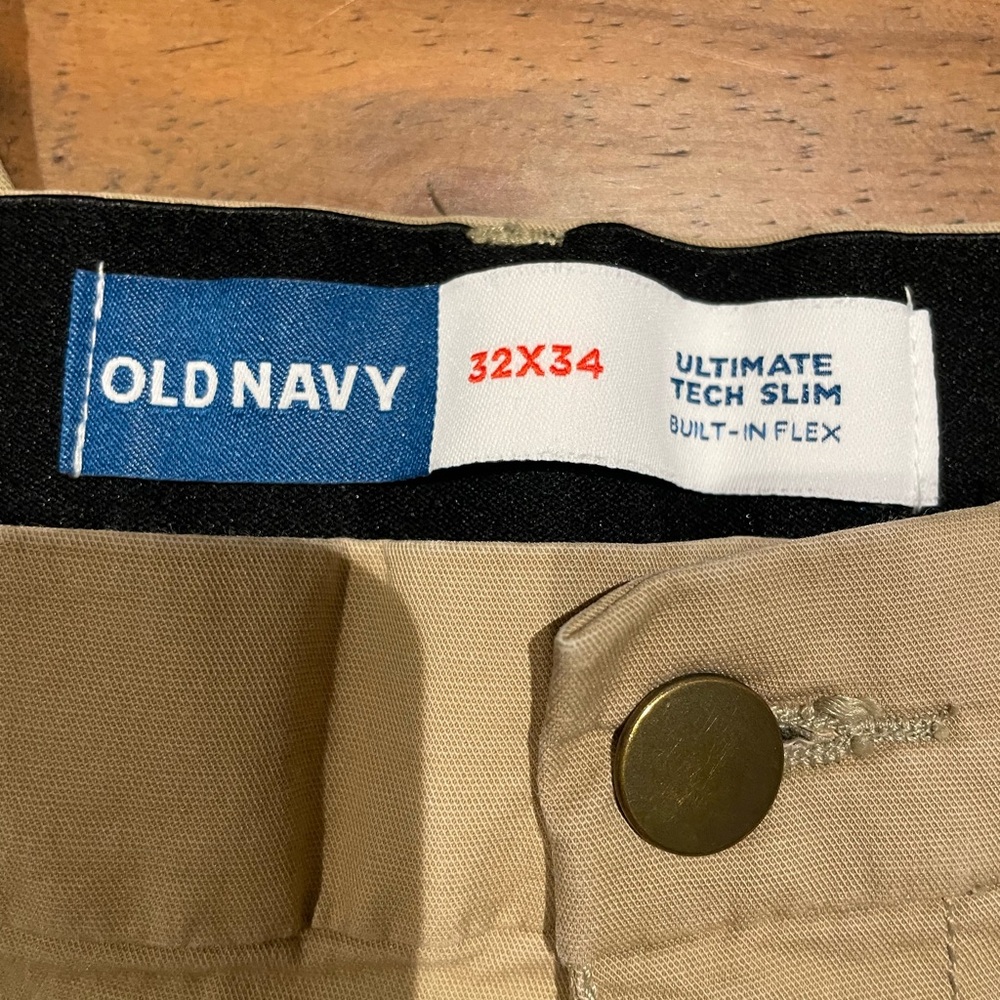Old Navy Mens Khaki Pants - Picture 6 of 6